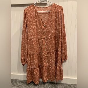 Womens knee length dress